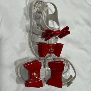 Mini Melissa Vivienne Westwood Toddler Sandals